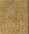 Textile Stunning Antique Fine Burlu Oushak Rug in Gold and Neutral Tones For Sale - Image 7 of 10
