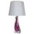 Large Crystal Glass Pink Table Light from Val Saint Lambert, Belgium, 1960s For Sale - Image 17 of 17