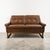 Brown Danish 2-Seater Lounge Sofa by Svend Skipper for Skippers Furniture, Denmark, 1960s For Sale - Image 8 of 11