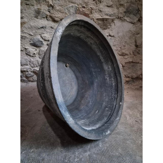 19th Century Antique French Rustic Terracotta Wash Trough, Auvergne, 19th Century For Sale - Image 5 of 18