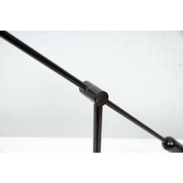 Glass Vintage Fishing Rod Lamp For Sale - Image 7 of 14