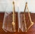 1970s Lucite and Brass Magazine, File Holder Holders - A Pair For Sale In Savannah - Image 6 of 11