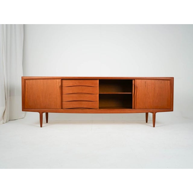 Mid-Century Modern Mid-Century Teak Sideboard by Axel Christensen, 1960s For Sale - Image 3 of 14