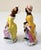 1980s 1980s Chelsea House Porcelain Monkey Band Singer Figurines, Pair, Meissen Style Rococo Musicians For Sale - Image 5 of 14