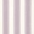 Schumacher Savannah Linen Stripe Fabric in Lavender For Sale