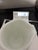 White Westmoreland Milk Glass Creamer Pitcher Paneled Grape Pattern Footed For Sale - Image 8 of 8