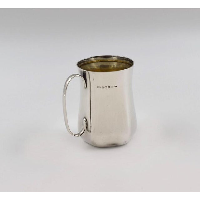 Silver jug is a precious decorative object realized in 20th century. Very precious little silver jug with handle. In good...