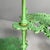 Italian Art Deco Plant Stands in Green Cast Iron, 1930s, Set of 2 For Sale - Image 12 of 18