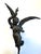 Early 20th Century Bronze Statue "Stelle" Winged Woman Angel Standing on Stared Globe Signed Par Rousseau For Sale - Image 4 of 12