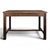 Rustic Walnut Table with H-Shaped Stretcher For Sale - Image 9 of 9