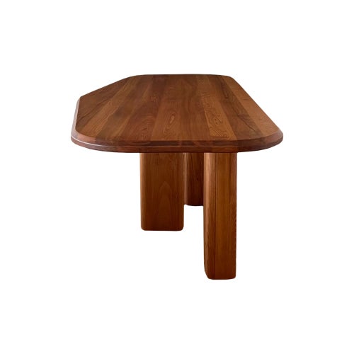 Not Yet Made - Made To Order Solid Beech Tree Dining Table For Sale - Image 5 of 7