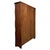 Gold 20th Century Oak Bookcase with Open Shelving For Sale - Image 8 of 10
