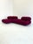 Textile Camaleonda Modular Sofa in Bordeaux by Mario Bellini for B&B Italia, 2000s For Sale - Image 7 of 14