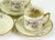 Bohemia 1940s Epiag Czechoslovakia "Pastelle" Demitasse Coffee Cups & Saucers Set- 9 Pieces For Sale - Image 4 of 12