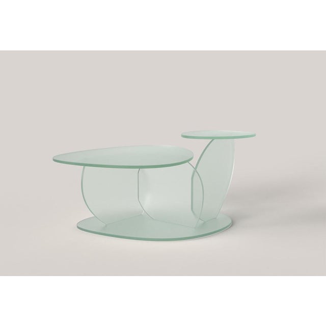 Not Yet Made - Made To Order Selva V2 Glass Low Table by Simone Fanciullacci For Sale - Image 5 of 9
