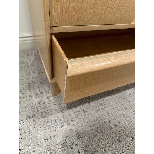 Mid-Century Modern 1950s Mid Century Cerused Sideboard For Sale - Image 3 of 7