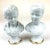 Beautiful pair of Lefton bisque Porcelain Busts. Very detailed features in a wonderful Victorian period style. Very nice...