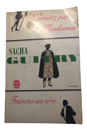 1962 Sacha Guitry "Two Plays" Book