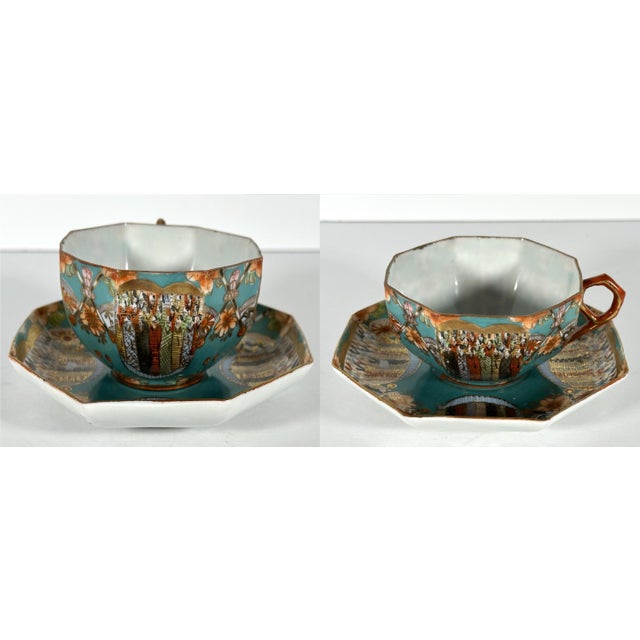 Antique Chinese & Japanese Porcelain Collection: Kangxi, Satsuma For Sale - Image 6 of 10