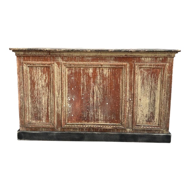 Patinated Counter, Late 19th Century For Sale