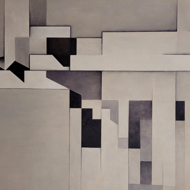 Julio Sendino, Ó/T La Grieta, 2016, Oil on Board For Sale - Image 3 of 18