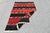 1960s Rustic Hand Knotted Red Striped Kilim For Sale - Image 4 of 10