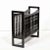 Black Mid-Century Modern Sculptural Ebonized Walnut Magazine Holder by Arthur Umanoff For Sale - Image 8 of 13