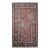 Antique Caucasian Kazak Area Rug, Handwoven Allover Design, Red & Green, 5' x 8' For Sale