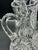 American Brilliant Period Cut Glass Water Pitcher – Deep Wheel Cut Hobstars & Fans – C. 1895–1915 For Sale In Detroit - Image 6 of 8