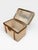 French French Opaline Glass Box Mounted in Brass and Sterling Silver, Circa 1900 For Sale - Image 3 of 5