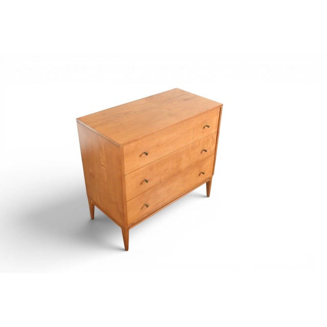 Winchendon Furniture Company Mid 20th Century Paul McCobb Model 1508-B Planner Group Gentleman's Chest For Sale - Image 4 of 7