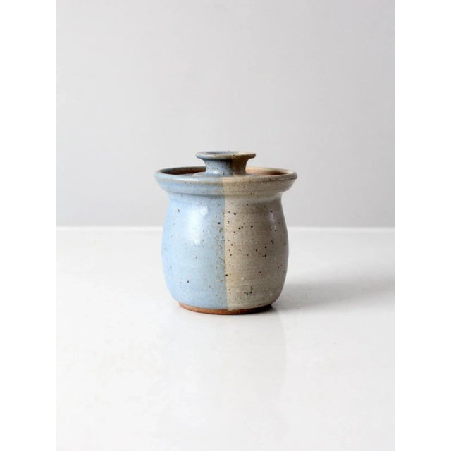 Vintage Studio Pottery Jar For Sale - Image 6 of 11
