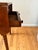 Antique English Hand-Constructed Cherry Drop Leaf Side/Work Table With Bobbin Legs For Sale - Image 10 of 15