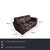 Modern A399 3-Seater, 2-Seater and Lounge Chair in Dark Brown Leather from Natuzzi Editions, Set of 3 For Sale - Image 3 of 18