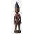 Early 20th Century Yoruba Ibeji Female With Coral Necklace Figure Nigeria For Sale