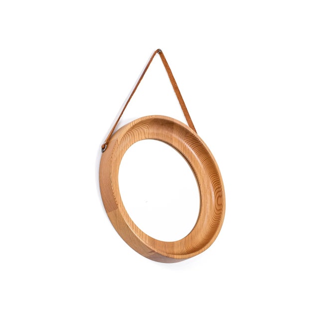 1960s Wall Mirror attributed to Erik Höglund, Sweden, 1960s For Sale - Image 5 of 6