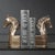 Traditional Early 21st Century Pair of Cold Cast Bronze Horse Head Bookends / Sculptures For Sale - Image 3 of 7