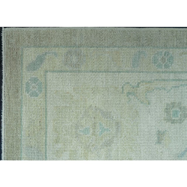 Turkish Oushak Rug 9'11 x 14'2" #19370 For Sale - Image 4 of 8