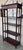 French Mid 20th Century French Empire Style Walnut Four Shelves Etagere For Sale - Image 3 of 18