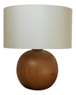 Swedish Pine Table Lamp from Marslöjd, 1970s