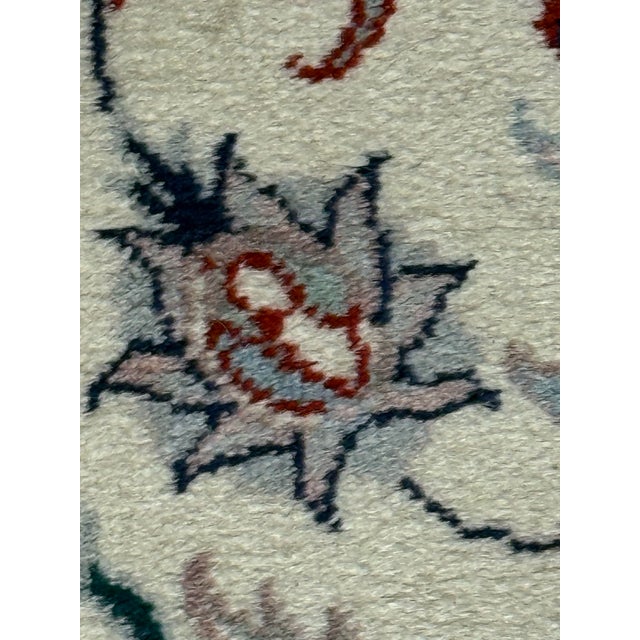 2ft 6 in X 13ft 6 in Persian Style Floral Wool Runner Rug For Sale - Image 9 of 12