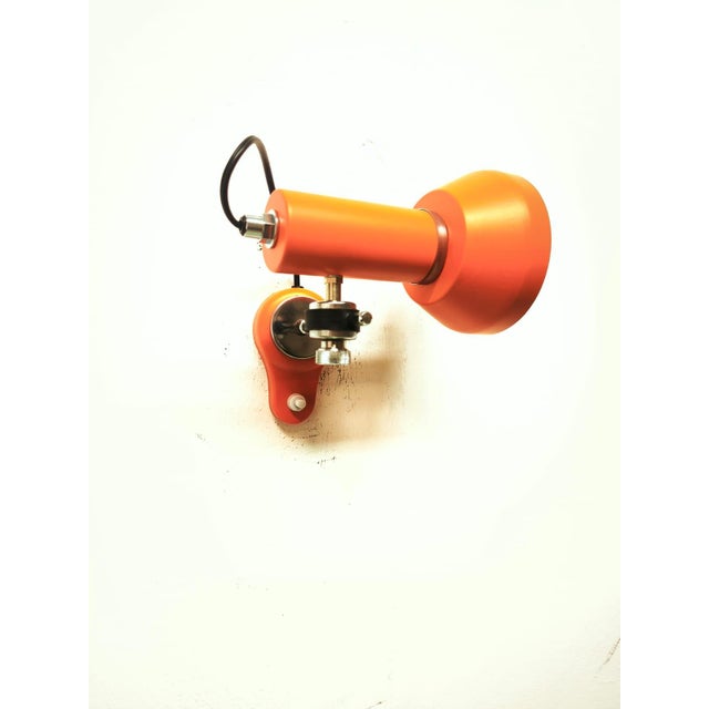 Adjustable Spotlight with Push Button Switch, 1970s For Sale - Image 9 of 14