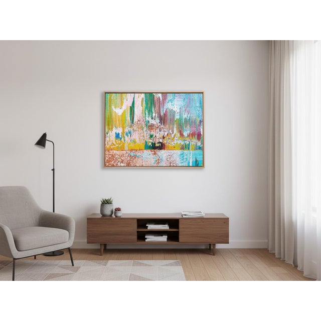 Wood "L'Huile_en_Gros_Plan_010" Contemporary Limited Edition Photograph by Bernhard Lang, Framed For Sale - Image 7 of 9