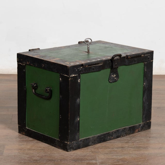 Late 19th Century Iron Lock Box From Sweden For Sale - Image 11 of 11