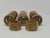 Modern Vintage Burl Wood Napkin Rings Set of 14 For Sale - Image 3 of 13