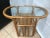 Large Bamboo Rattan & Glass Coffee Table, 1970s For Sale - Image 8 of 18