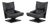 Mathias Hoffmann X Rolf Benz Lounge Chairs, Pair For Sale