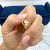 Gold Retired Mikimoto 18k Yellow Gold Pearl Pendant Heart Motif Drop Pendant For Sale - Image 8 of 8
