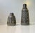 Ceramic vases with grey/brown/green'ish glaze and decorated with Bornholm trolls Designed and manufactured during the...