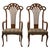 Set of Antique Wooden Liberty Armchairs For Sale - Image 6 of 6